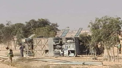 شيشاوة ..انقلاب حافلة للمسافرين يودي بحياة شخصين