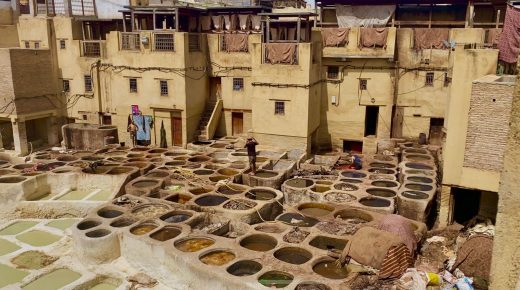 دار الدباغة بفاس ..”حرفة تقليدية تواجه خطر الاندثار”