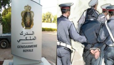 اشتوكة اقليم الجديدة ..الملقب ب”القنفوذ” يقع بين يدي درك اشتوكة بعد فرار دام سنة