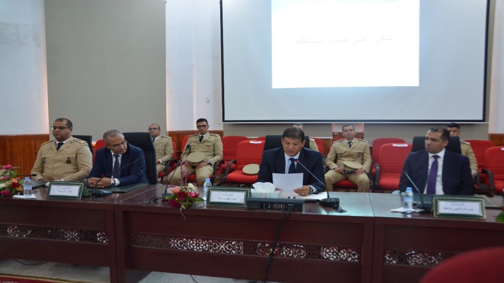جرادة ..عامل الاقليم يترأس حفل تنصيب رجال السلطة الجدد المعينين