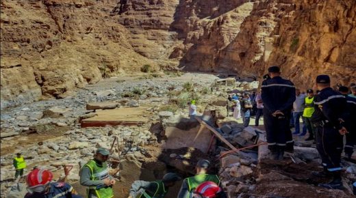 وزارة الداخلية:حصيلة الخسائر والأضرار التي خلفتها التساقطات الأخيرة  تصل الى  18 حالة وفاة  الى حدود يومه الإثنين