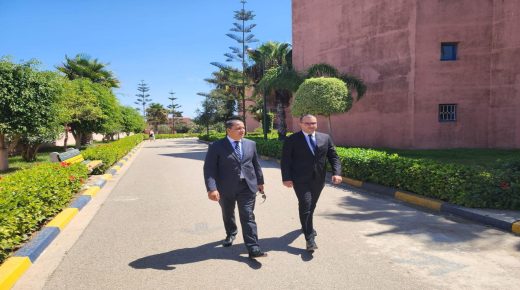 الجديدة ..مدير المكتب الوطني للاعمال الجامعية  في زيارة تفقدية استعداد لدخول جامعي يرقى وانتظارات الطلبة