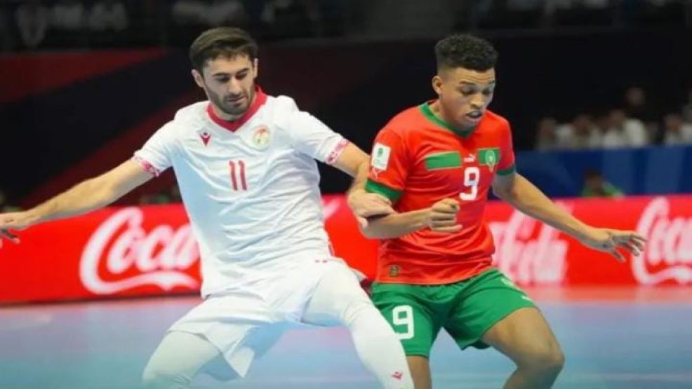 المنتخب الوطني لكرة القدم داخل القاعة يدشن مشاركته بنهائيات كأس العالم بفوز على طاجيكستان