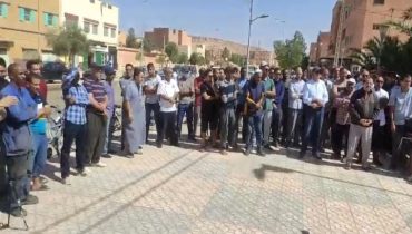 كلميمة إقليم الراشيدية .. مظاهرات حاشدة مناهضة للمجلس الجماعي