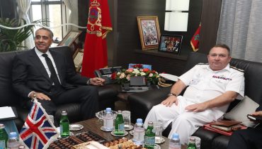حموشي يستقبل إدوارد ألغرين المستشار العسكري الرئيسي البريطاني للشرق الاوسط وشمال افريقيا