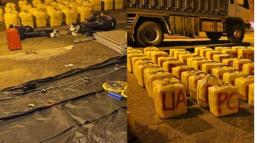 آسفي ..إجهاض محاولة تهريب طن من الحشيش عبر شاطىء الصويرية