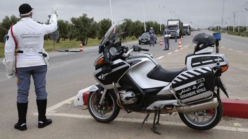 جرادة .. الدرك الملكي يتمكن من توقيف سيارة محملة بالمخدرات