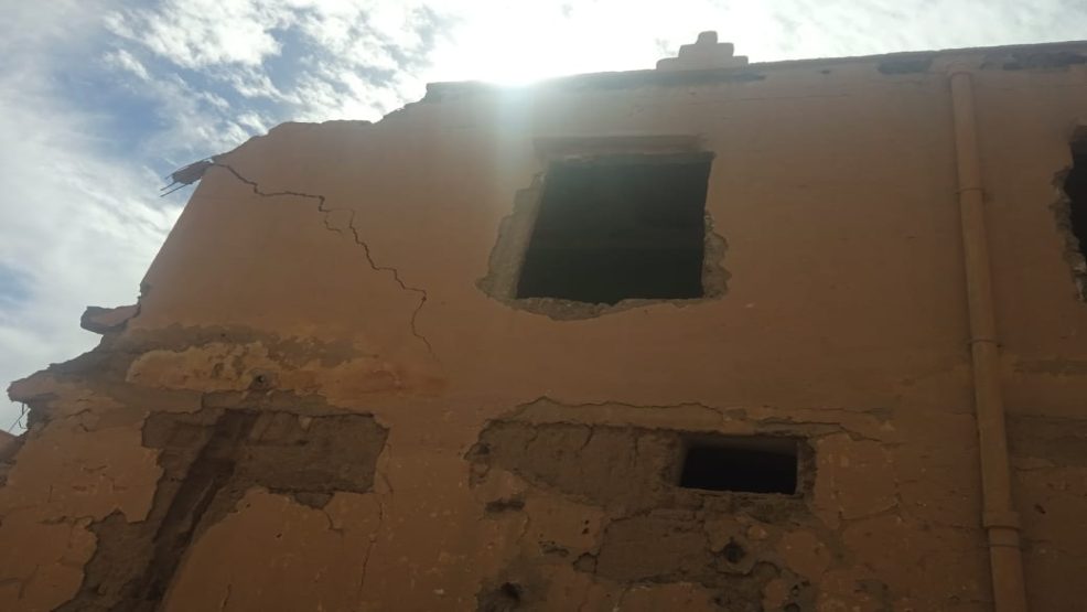 گلميمة اقليم الراشدية .. منازل أيلة للسقوط تثير حفيظة الساكنة بمدينة كلميمة
