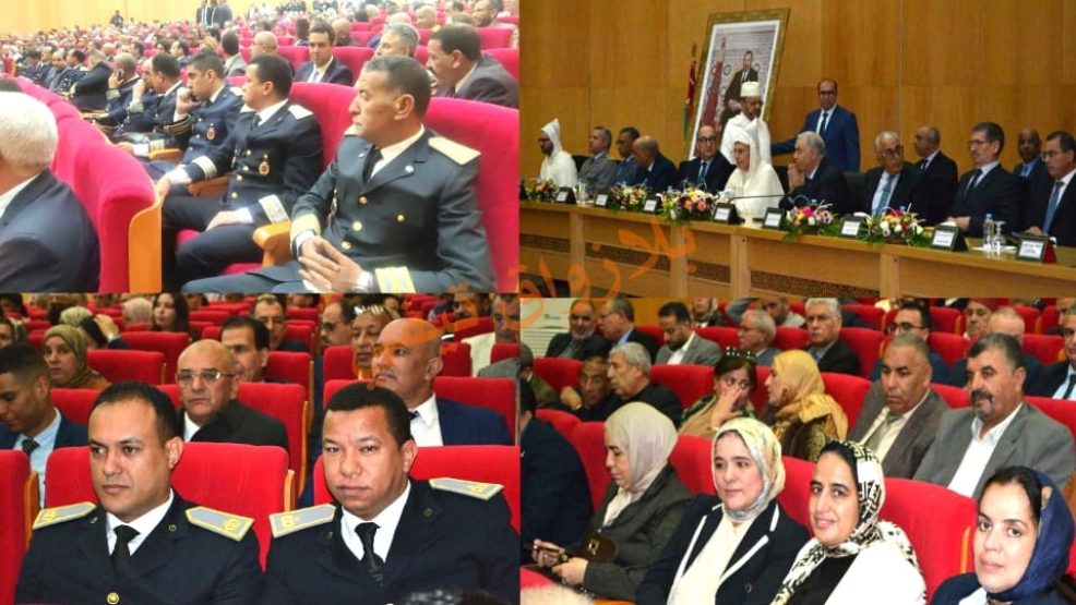 وجدة .. مراسم تنصيب الخطيب لهبيل والياً على جهة الشرق وعاملاً لعمالة وجدة أنجاد تحت إشراف وزير الداخلية