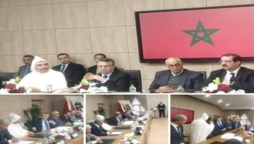 وزير العدل يشرف على تنصيب العامل الجديد لاقليم افران