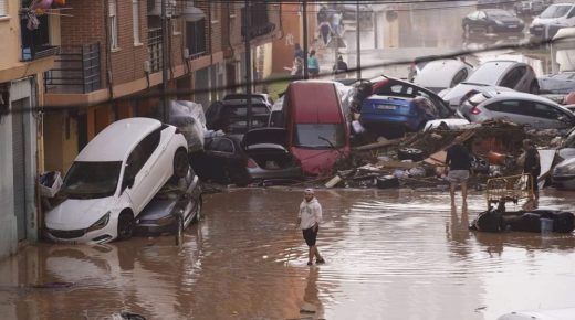 إسبانيا.. ارتفاع حصيلة ضحايا فيضانات إعصار “دانا” إلى 158 وفاةً