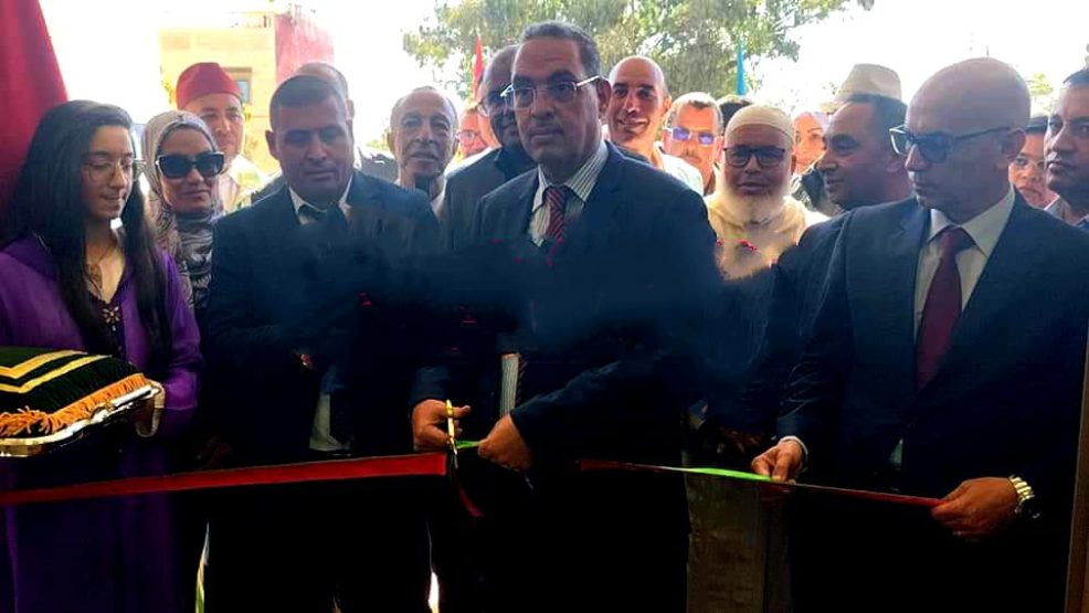 إبن أحمد إقليم سطات ..عامل الإقليم يشرف على تدشين مركز التربية والتكوين