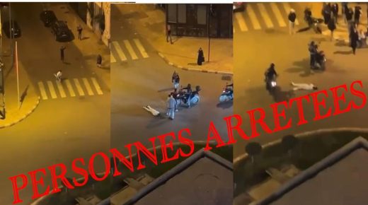 القنيطرة ..ولاية الامن تتفاعل مع شريط على المواقع وتلقي القبض على المتورطين