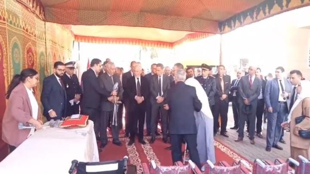 مكناس ..عامل الاقليم يشرف على انشطة بمناسبة ذكرى عيد الاستقلال