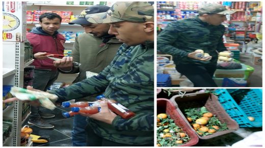 السلطة المحلية بالسوالم الطريفية تحجز مواد غذائية غير صالحة للاستهلاك