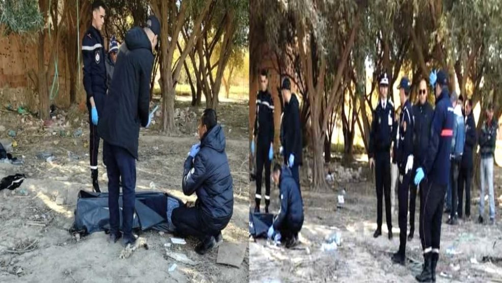 جرسيف .. العثور على جثة شاب عشريني معلقة بشجرة في أولاد حموسة في ظروف غامضة