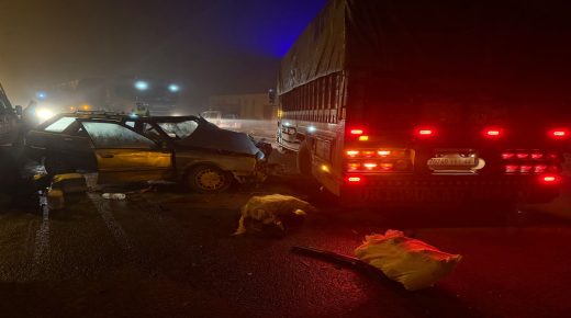 حادثة سير مروعة على الطريق بين حد السوالم-برشيد تودي بحياة شخص وتترك آخر في حالة حرجة