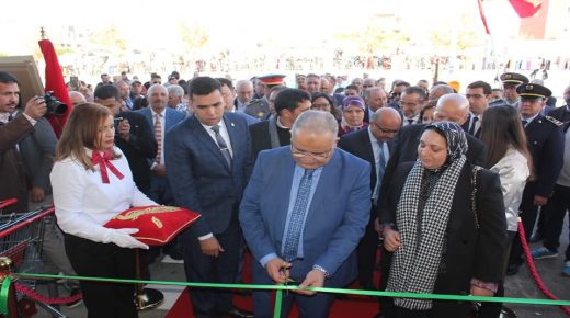 الخميسات..عامل إلاقليم يفتتح سوق ممتاز