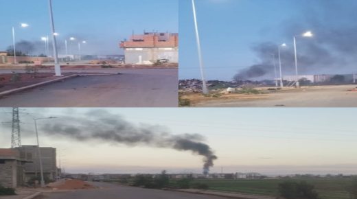 سيدي بنور..سكان تجزئة الفتح الجديدة يشتكون من تلوث الهواء بسبب الدخان المنبعث من “لافيراي” سوق المتلاشيات