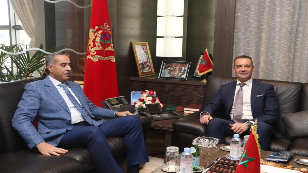 المدير العام للأمن الوطني ولمراقبة التراب الوطني يستقبل المفوض العام للاستعلامات باسبانيا رفقة وفد امني رفيع