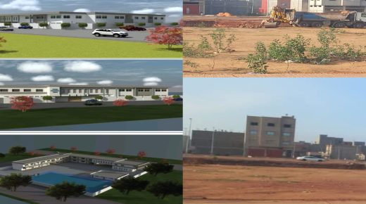 بداية الأشغال الفعلية لبناء إعدادية المسيرة بمشروع فتح سيدي بنور