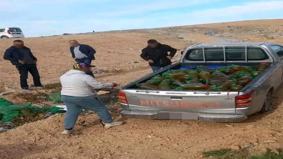 ورزازات ..حجز عشرات قنينات الزيت مجهولة المصدر بامرزگان