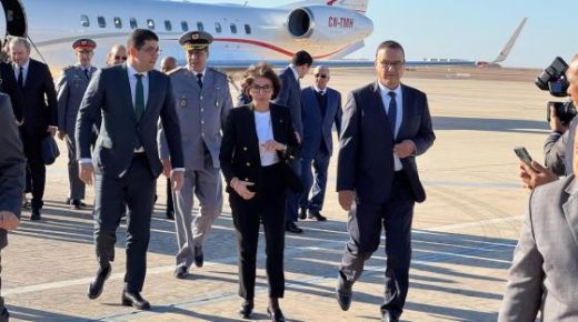 زيارة تاريخية للوزيرة رشيدة داتي إلى العيون