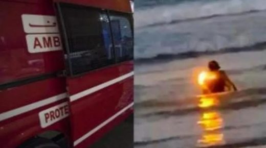طنجة .. إنتشال جثة “التيكتوكر” الذي قضى غرقا بشاطىء مرقالة