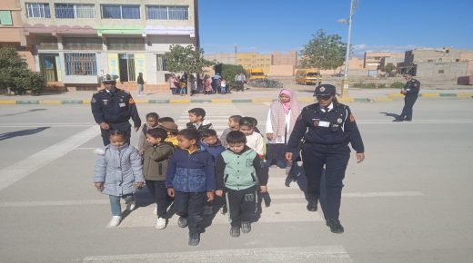 گلميمة اقليم الراشدية..تخليد اليوم الوطني للسلامة الطرقية