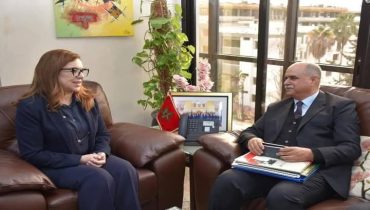 وزيرة التضامن والإدماج الاجتماعي والأسرة تستقبل والي ورئيس جهة درعة تافيلالت لبحث سبل تنمية الجهة