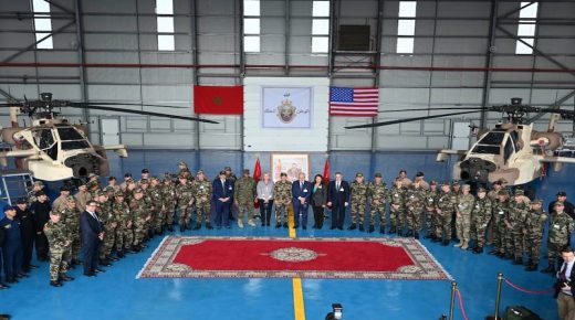 سلا..إقامة حفل استقبال الدفعة الأولى من طائرات الأباتشي