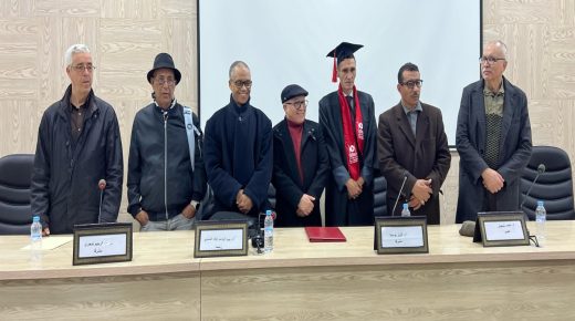 تطوان .. الزميل حسن برهون ينال شهادة الدكتوراه بميزة مشرف جدا