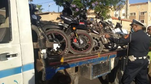 اليوسفية ..السياقة المتهورة لدراجات نارية تطيح بمجموعة من الفتيان