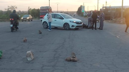 حد السوالم..حادث سير خطير على الطريق الوطنية رقم 1 يثير القلق