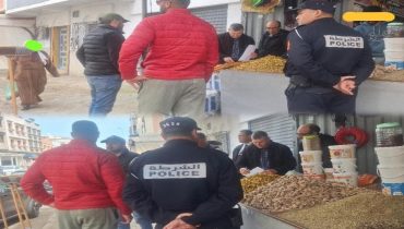 الجديدة ..قائد الملحقة الادارية الرابعة يقود حملة لمراقبة جودة و أسعار المواد الغذائية