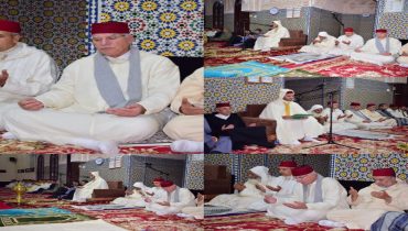 عامل إقليم سيدي بنور يحيي حفلاً دينياً بمسجد محمد الخامس بمناسبة ليلة القدر المباركة