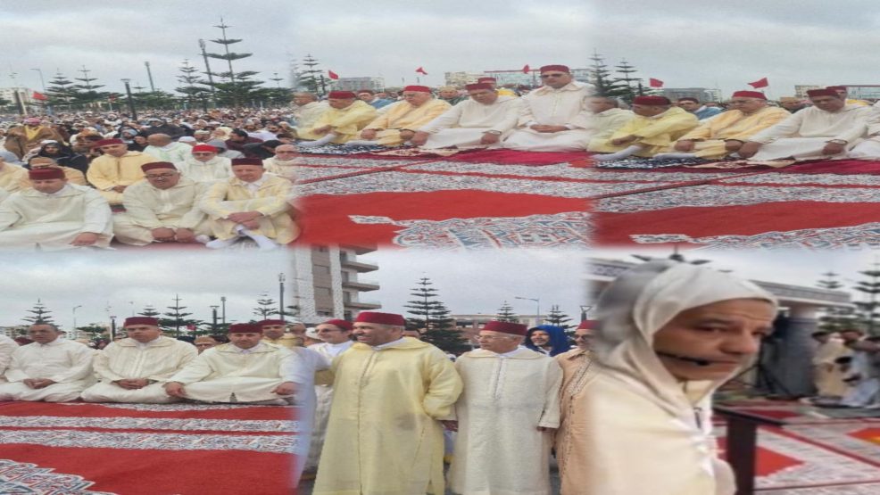 الجديدة..عامل الإقليم امحمد العطفاوي يؤدي صلاة عيد الفطر