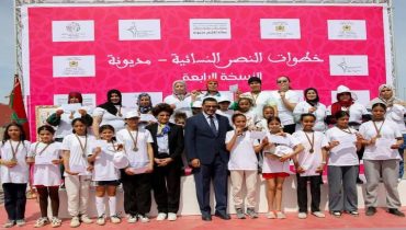 اليوم العالمي للرياضة: أزيد من 3000 مشاركة في النسخة الرابعة من “خطوات النصر النسائية” بإقليم مديونة