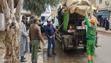 اولادفرج إقليم الجديدة..السلطة المحلية تواصل عملية تحرير الملك العمومي رغم الاكراهات