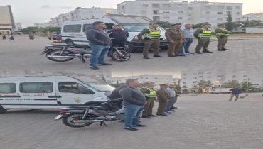 الجديدة..تحرير الملك العمومي  بحي المطار الملحقة الإدارية الثالثة