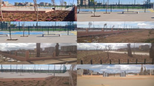 سيدي بنور.. غياب المرافق الصحية يهدد إستغلال حدائق وملاعب القرب بتجزئة “فتح”