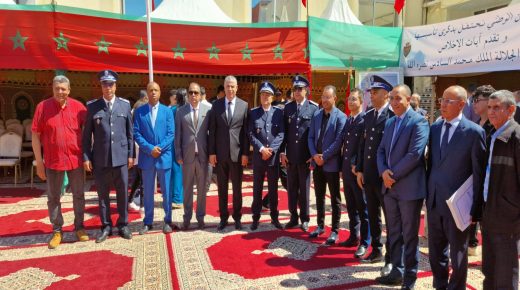 سيدي سليمان ..اسرة الامن الوطني تخلد ذكرى التأسيس 69 بحضور عامل الإقليم