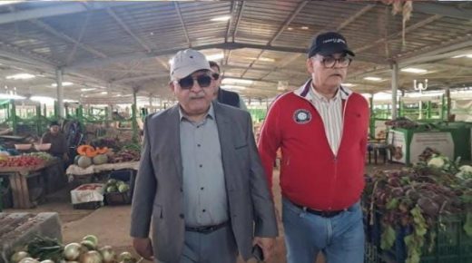 زيارة عامل إقليم الخميسات للأسواق النموذجية استعداداً لحملة تحرير الملك العام