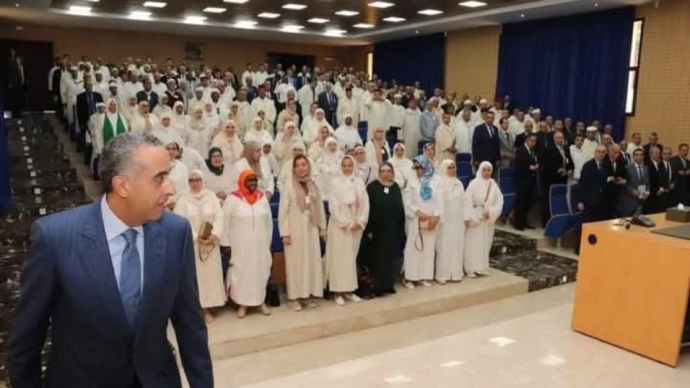 حموشي يستقبل منتسبي أسرة الأمن الوطني ومراقبة التراب الوطني القاصدين الديار المقدسة لأداء فريضة الحج