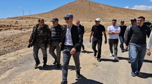  عامل  إقليم الدريوش يتفقد الأضرار الناجمة عن الفيضانات بجماعة عين الزهرة