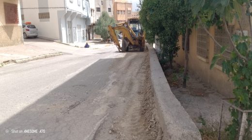 تازة ..إصلاح طريق حي السعادة يبعث الأمل في نفوس السكان