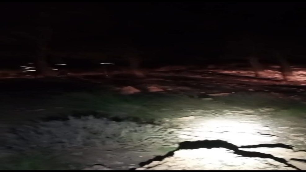 اقليم جرادة ..حريق  بغابة بني يعلى بلعوينات وجهود رجال الإطفاء متواصلة