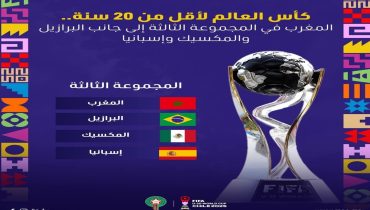 قرعة كأس العالم لكرة القدم لاقل من 20سنة بالشيلي2025 تضع المفرب بمجموعة نارية
