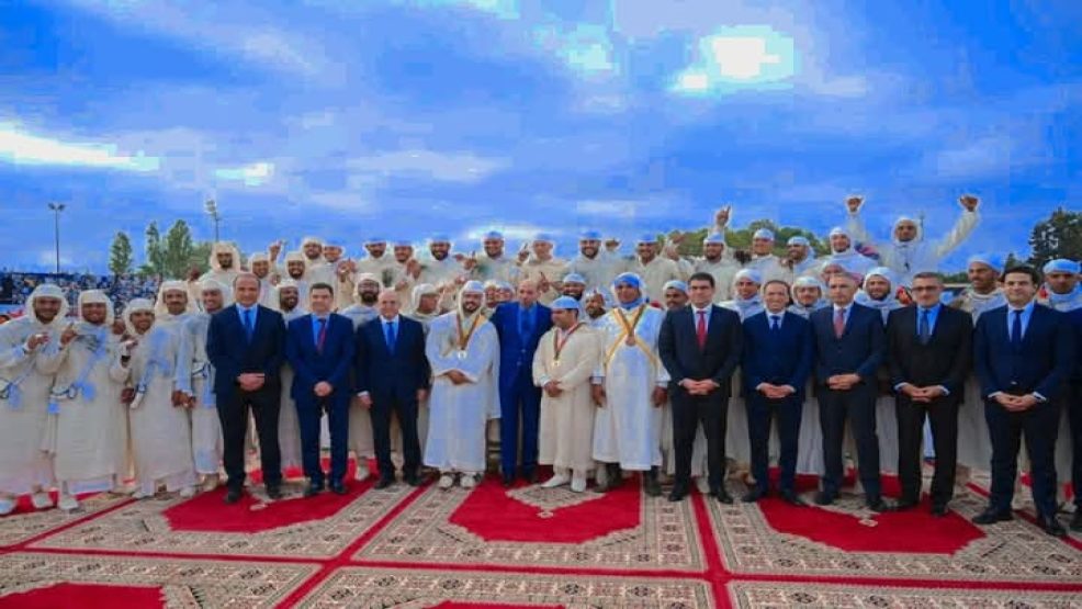سربة رشيد سيكاس تحتفظ بلقب جائزة الحسن الثاني لفنون الفروسية التقليدية