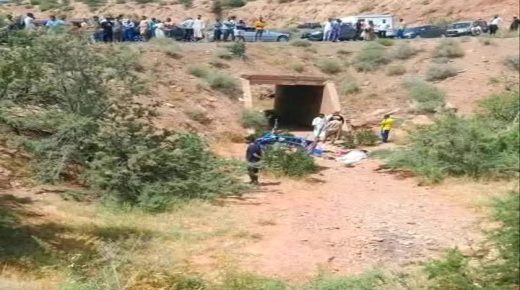 قلعة السراغنة ..مصرع 7 اشخاص في حادثة سير